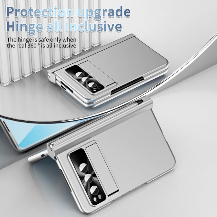 For Google Pixel Fold Integrated Electroplating PC Folding Phone Case(Silver) - free shipping - PMC TechLife - Order now!