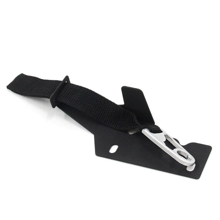 For Ford F-150 2009-2018 Car Rear Seat Release Belt with Buckle(Silver) - Seat Accessories by PMC TechLife | Online Shopping South Africa | PMC TechLife | Buy Now Pay Later Mobicred