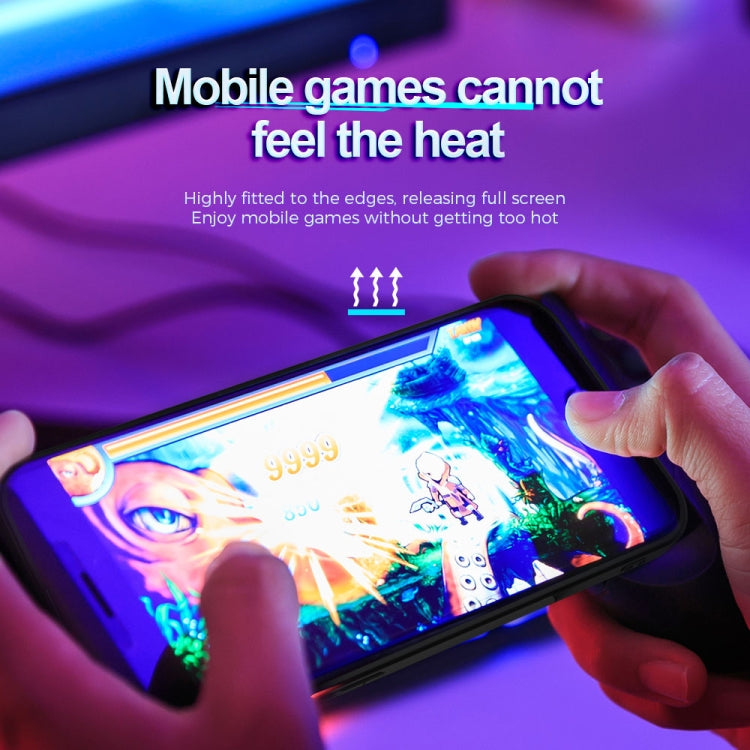 For iPhone 14 Plus R-JUST RJ57 CD Pattern MagSafe Cooling Phone Case(Black) - iPhone 14 Plus Cases by R-JUST | Online Shopping South Africa | PMC TechLife | Buy Now Pay Later Mobicred