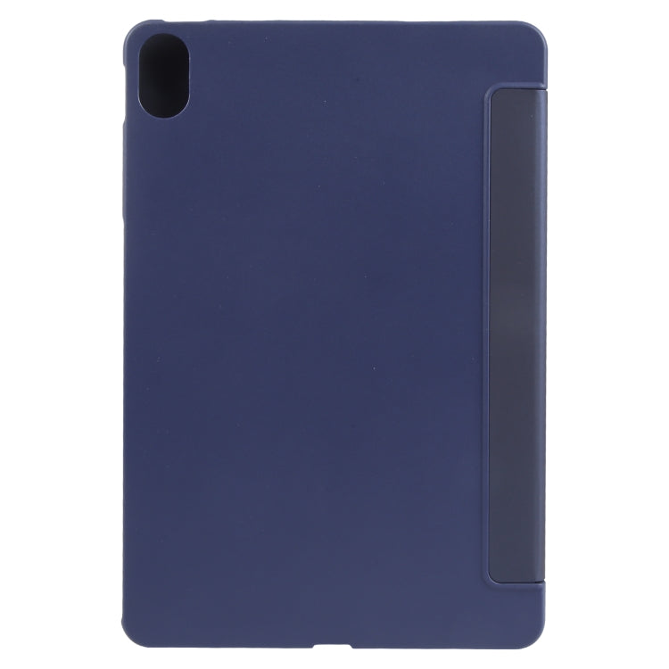 For Huawei MatePad 11 2023 GEBEI 3-folding Holder Shockproof Flip Leather Tablet Case(Dark Blue) - free shipping - PMc TechLife - Order now!