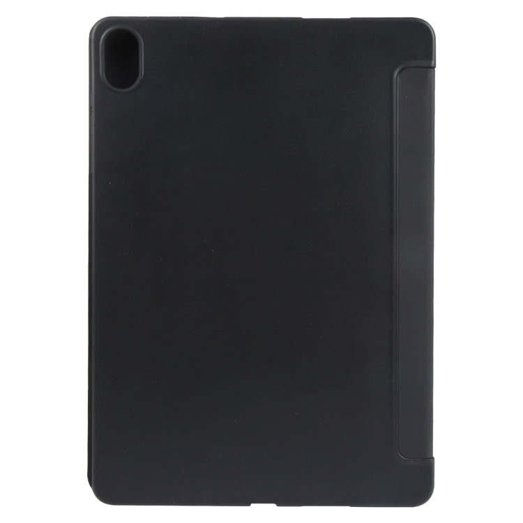 For Huawei MatePad SE 11 GEBEI 3-folding Holder Shockproof Flip Leather Tablet Case(Black) - free shipping - PMc TechLife - Order now!