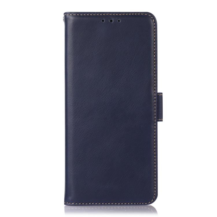 For iPhone 17 Air Crazy Horse Top Layer Cowhide Leather Phone Case(Blue) - free shipping - PMc TechLife - Order now!