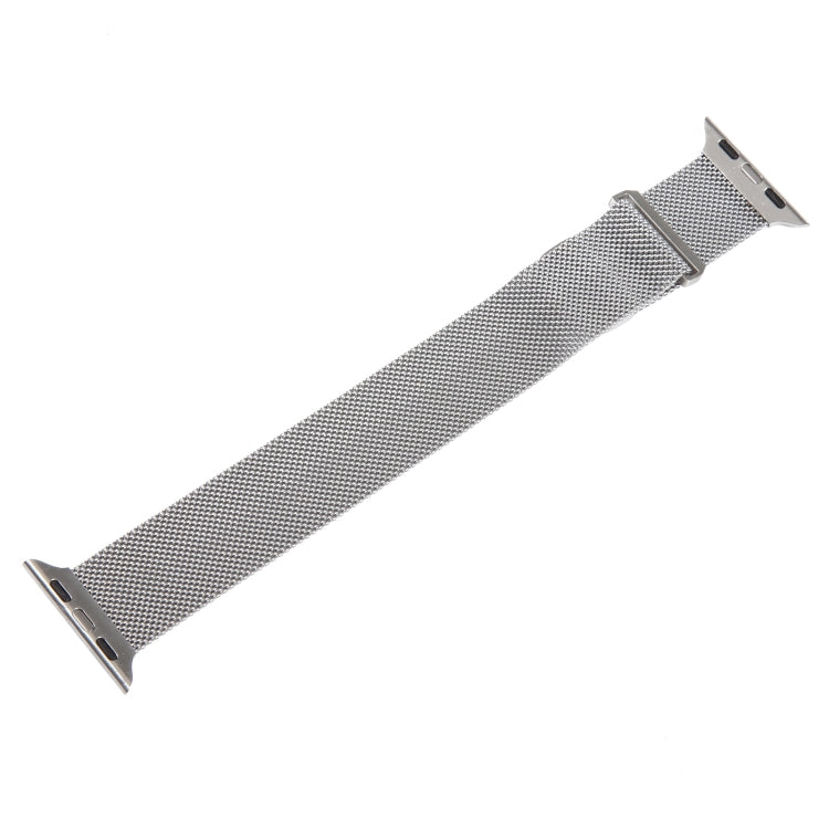For Apple Watch SE 2023 40mm Milanese Metal Magnetic Watch Band(Silver) - Watch Bands by PMC TechLife | Online Shopping South Africa | PMC TechLife