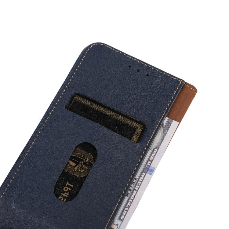 For iPhone 17 Pro KHAZNEH Nappa Top Layer Cowhide Leather Phone Case(Blue) - free shipping - PMc TechLife - Order now!