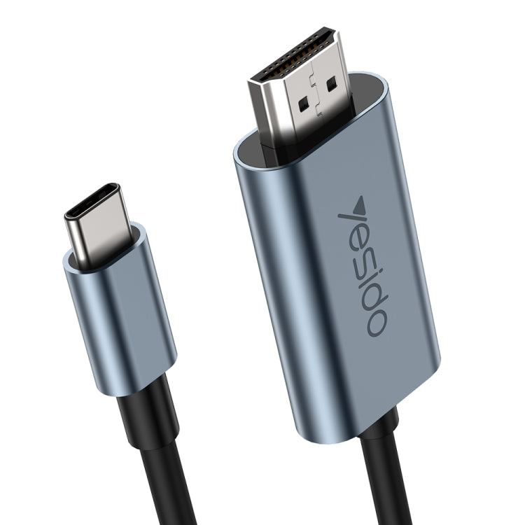 Yesido HM10 USB-C / Type-C to HDMI HD Adapter Cable, Length:2m - free shipping - PMC Jewellery - Order now!
