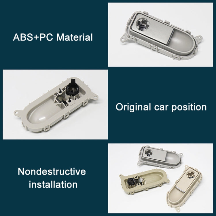 For Mercedes-Benz W218 / CLS300 / 320 / 350 / 400 Car Glove Box Handle Switch 21868000918Q53(Beige) - Car Switches by PMC TechLife | Online Shopping South Africa | PMC TechLife | Buy Now Pay Later Mobicred