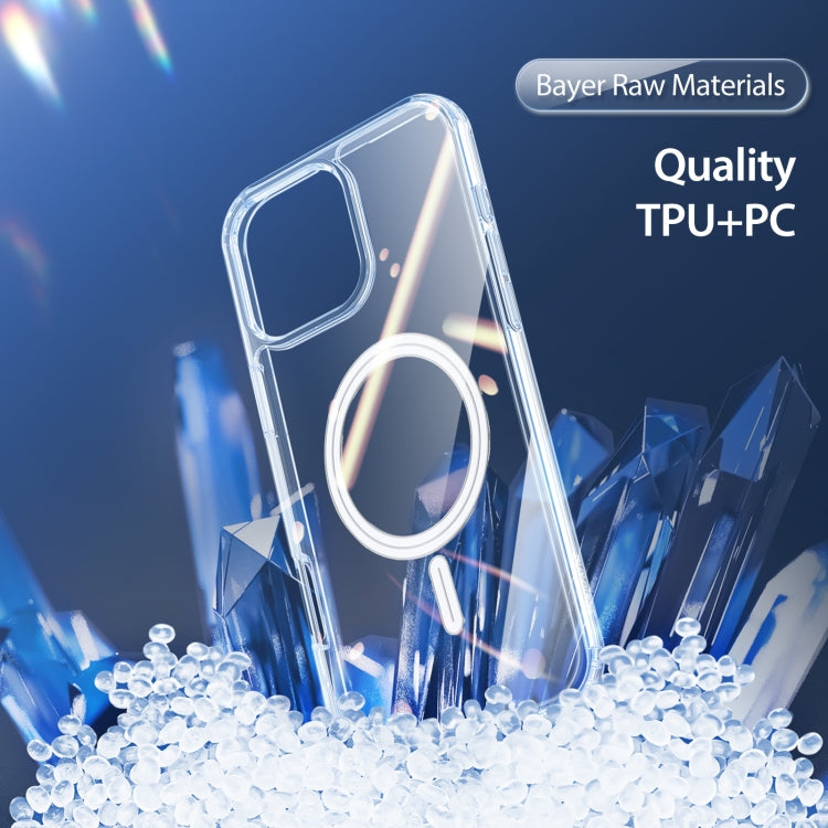 For iPhone 16 Pro DUX DUCIS Clin Mag Series Magsafe TPU Phone Case(Transparent) - free shipping - PMC TechLife - Order now!