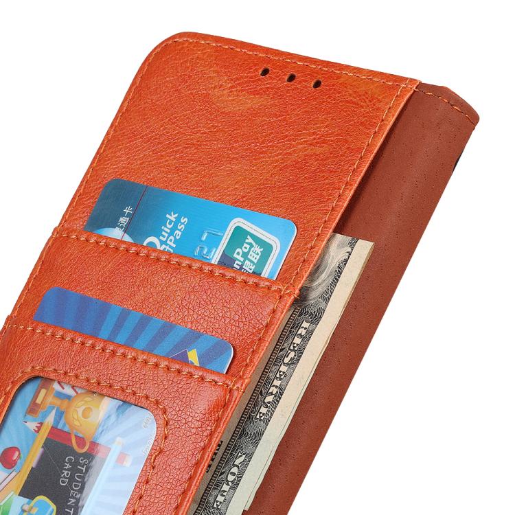 For iPhone 17 Pro Nappa Texture Leather Case(Orange) - free shipping - PMc TechLife - Order now!