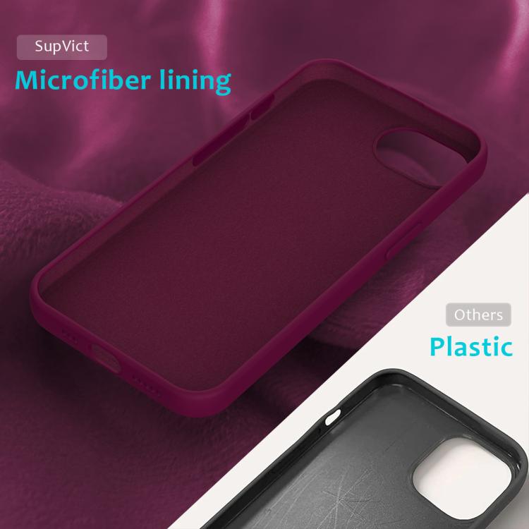 For iPhone 16e Solid Color Silicone Phone Case(Violet) - iPhone 16e Cases by PMC TechLife | Online Shopping South Africa | PMC TechLife | Buy Now Pay Later Mobicred