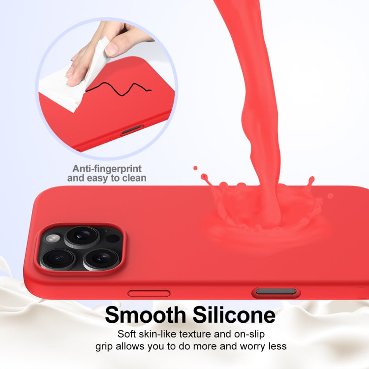 For iPhone 16 Pro Max Shockproof Silicone Magsafe Phone Case(Red) - iPhone 16 Pro Max Cases by PMC TechLife | Online Shopping South Africa | PMC TechLife | Buy Now Pay Later Mobicred