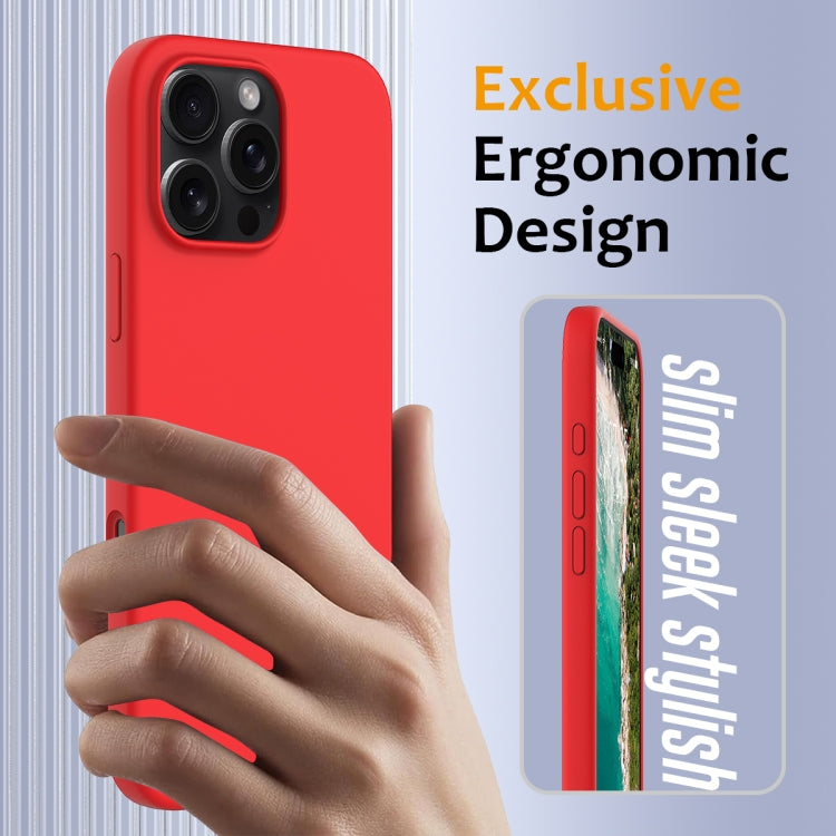 For iPhone 16 Pro Shockproof Silicone Magsafe Phone Case(Red) - iPhone 16 Pro Cases by PMC TechLife | Online Shopping South Africa | PMC TechLife | Buy Now Pay Later Mobicred