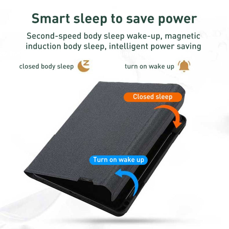 For iPad 10th Gen 10.9 2022 Integrated Bluetooth Keyboard Leather Case with Backlight & Touchpad(Black) - Universal by PMC Jewellery | Online Shopping South Africa | PMC Jewellery | Buy Now Pay Later Mobicred