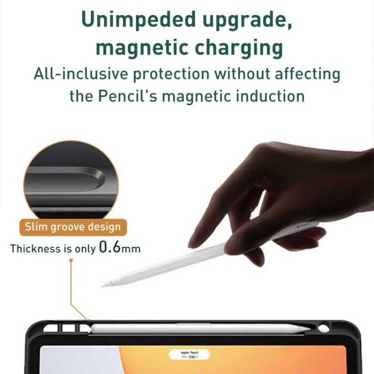 For iPad 10th Gen 10.9 2022 Integrated Bluetooth Keyboard Leather Case with Backlight & Touchpad(Black) - Universal by PMC Jewellery | Online Shopping South Africa | PMC Jewellery | Buy Now Pay Later Mobicred