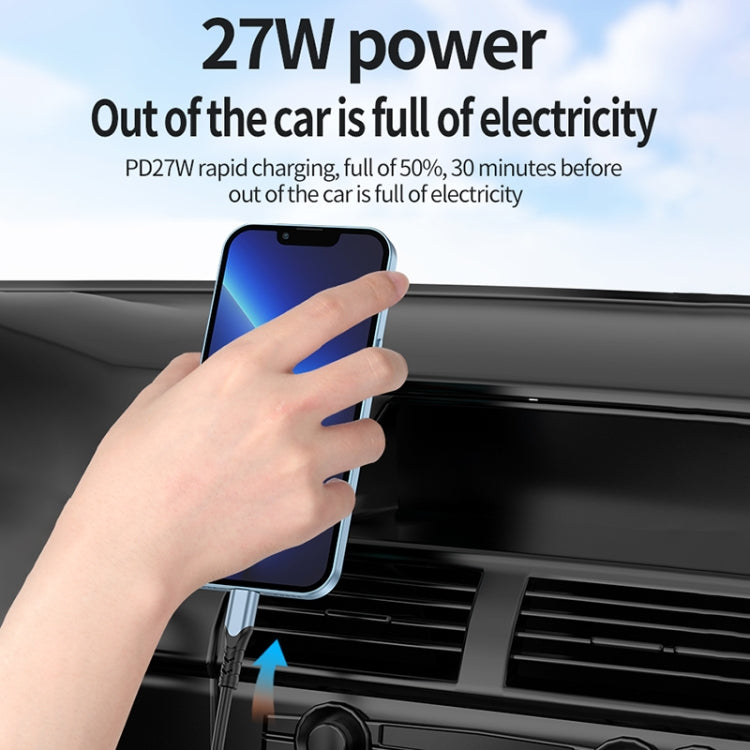 Type-C to Type-C Elbow Spring Charging Data Cable, Length: 1.5m(Black) - USB-C & Type-C Cable by PMC TechLife | Online Shopping South Africa | PMC TechLife