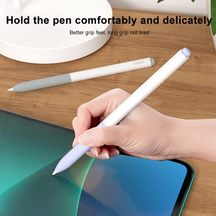 For Xiaomi Stylus Pen 2 Jelly Style Translucent Silicone Protective Pen Case(Black) - Pencil Accessories by PMC TechLife | Online Shopping South Africa | PMC TechLife