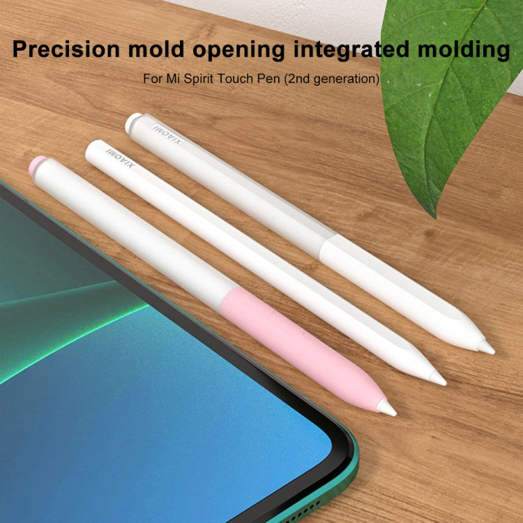 For Xiaomi Stylus Pen 2 Jelly Style Translucent Silicone Protective Pen Case(White) - Pencil Accessories by PMC TechLife | Online Shopping South Africa | PMC TechLife
