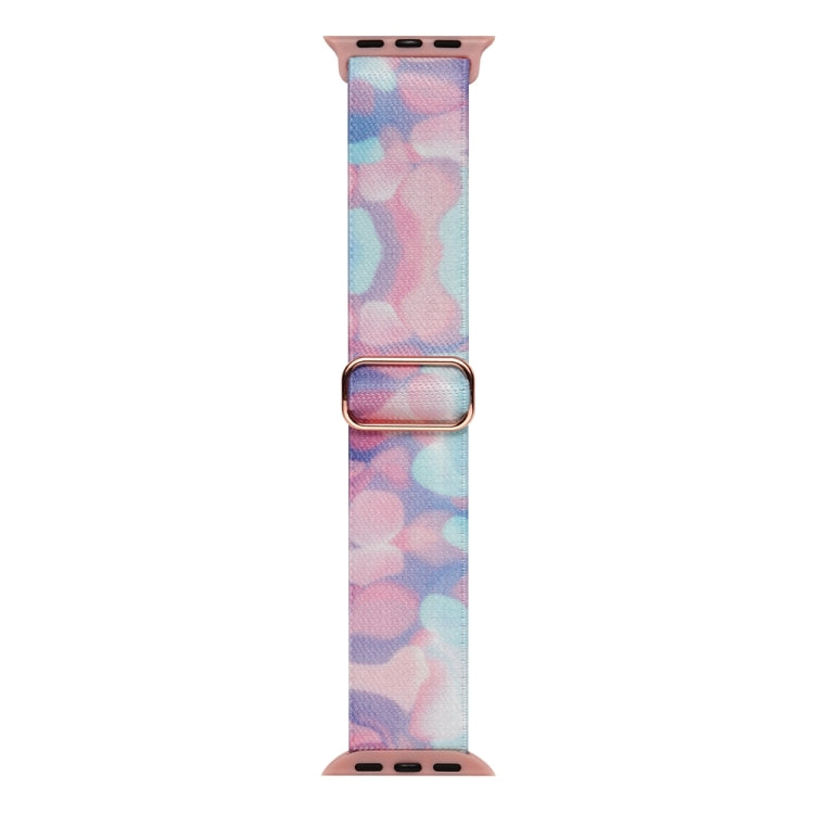 For Apple Watch 6 40mm Painted Pattern Nylon Replacement Watch Band(Water Fluid) - Watch Bands by PMc TechLife | Online Shopping South Africa | PMc TechLife | Buy Now Pay Later Mobicred