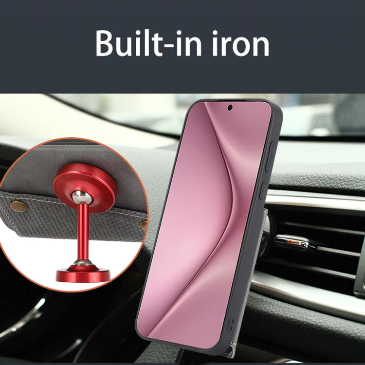 For Huawei Pura 70 Pro Double Buckle Card Slots Magnetic Phone Case(Black) - Huawei Cases by PMC TechLife | Online Shopping South Africa | PMC TechLife | Buy Now Pay Later Mobicred