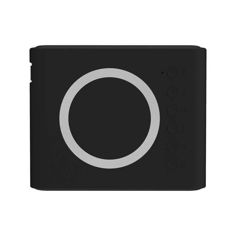 T300S 320x240 24ANSI Lumens Mini LCD Projector Supports Wired & Wireless Same Screen, Specification:UK Plug(Black) - Mini Projector by PMC TechLife | Online Shopping South Africa | PMC TechLife | Buy Now Pay Later Mobicred