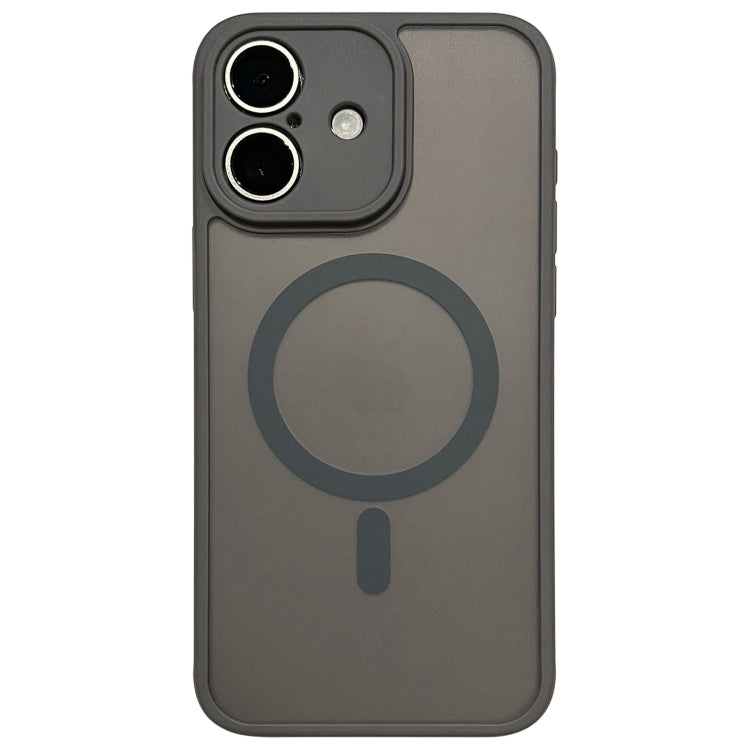 For iPhone 16 MagSafe Magnetic TPU Hybrid PC Phone Case(Titanium Gray) - iPhone 16 Cases by PMC TechLife | Online Shopping South Africa | PMC TechLife | Buy Now Pay Later Mobicred