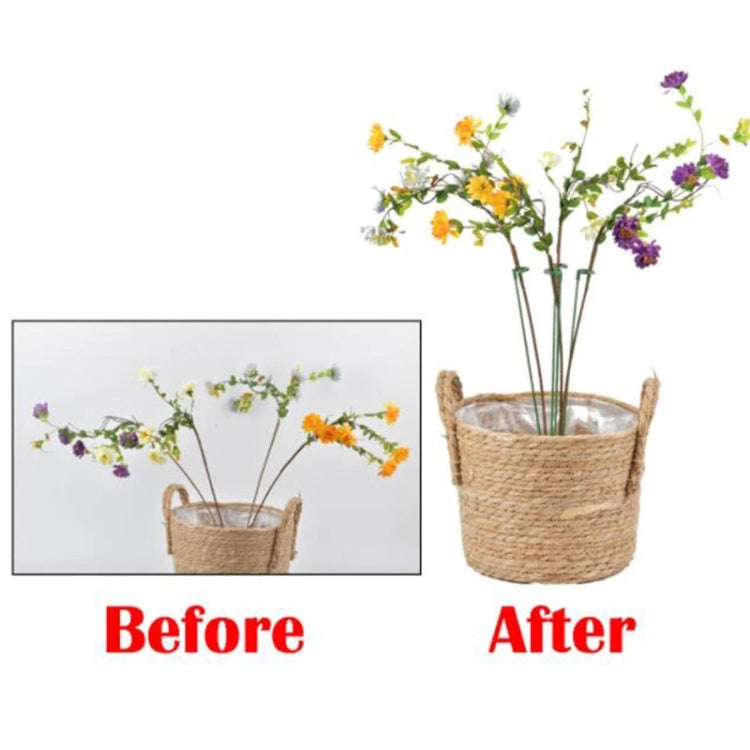 10pcs Plant Potted Flower Shape Support Rod Fixed Anti-lodging Leaf Guard Frame, Size:37cm - Shelves by PMC TechLife | Online Shopping South Africa | PMC TechLife