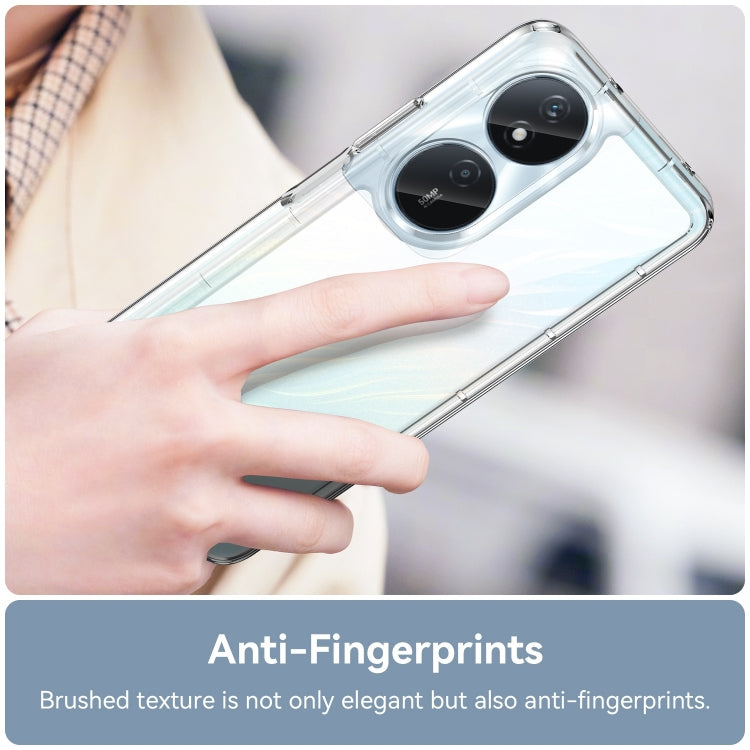 For Honor Play 50 Plus Colorful Series Acrylic Hybrid TPU Phone Case(Transparent) - Honor Cases by PMC TechLife | Online Shopping South Africa | PMC TechLife | Buy Now Pay Later Mobicred