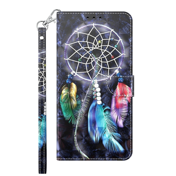 For Google Pixel 9 Pro 3D Painted Pattern Leather Phone Case(Colorful Dreamcatcher) - Google Cases by PMC TechLife | Online Shopping South Africa | PMC TechLife | Buy Now Pay Later Mobicred