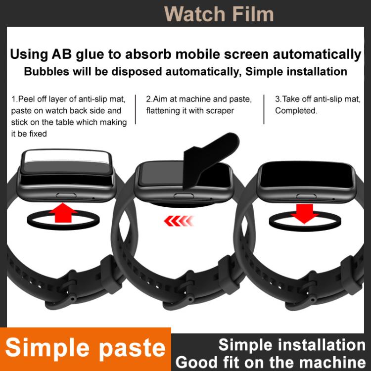 For Huawei Band 10 IMAK Plexiglass HD Watch Protective Film - free shipping - PMc TechLife - Order now!