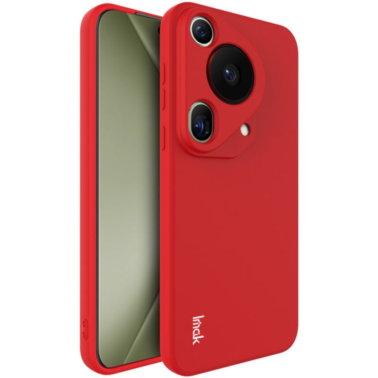 For Huawei Pura 70 Ultra imak UC-4 Series Straight Edge TPU Phone Case(Red) - Huawei Cases by PMC Jewellery | Online Shopping South Africa | PMC Jewellery | Buy Now Pay Later Mobicred