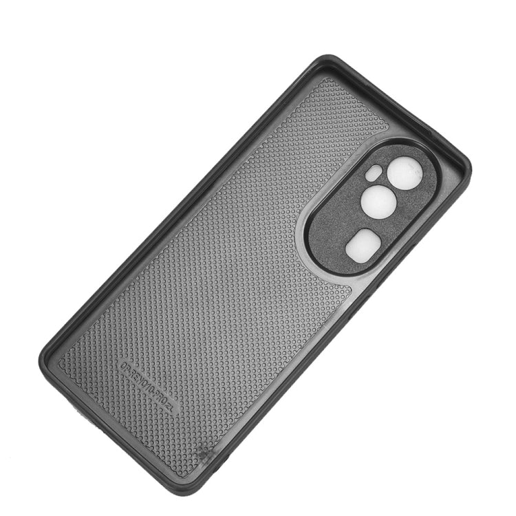 For OPPO Reno 10 Pro 5G Cow Pattern Sewing Back Cover Phone Case(Yellow) - OPPO Cases by PMC TechLife | Online Shopping South Africa | PMC TechLife