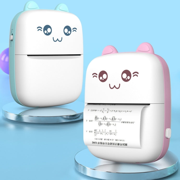 C9 Mini Bluetooth Wireless Thermal Printer With 5 Papers & 5 Sticker Papers(Blue) - Receipt Printers by PMC Jewellery | Online Shopping South Africa | PMC Jewellery | Buy Now Pay Later Mobicred