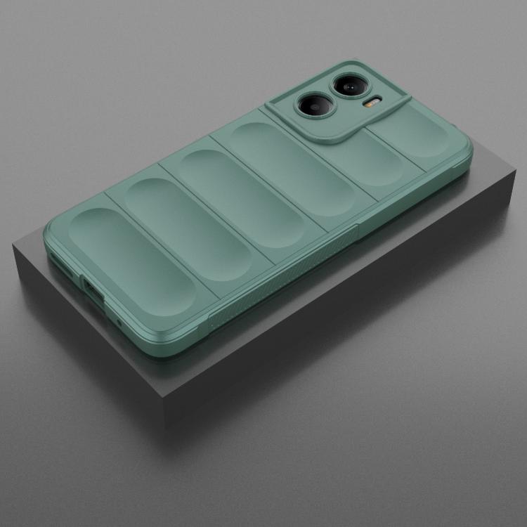 For Motorola Moto G05 4G / E15 Magic Shield TPU + Flannel Phone Case(Dark Green) - free shipping - PMC TechLife - Order now!
