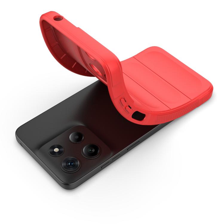 For Motorola Moto G15 4G Global Magic Shield TPU + Flannel Phone Case(Wine Red) - free shipping - PMC TechLife - Order now!