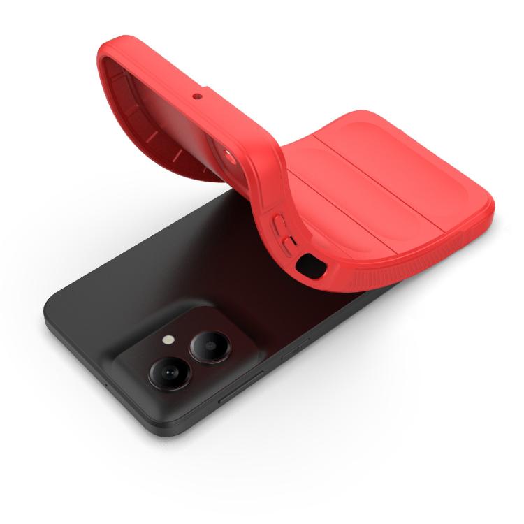 For Motorola Moto G55 5G Global Magic Shield TPU + Flannel Phone Case(Red) - free shipping - PMC TechLife - Order now!