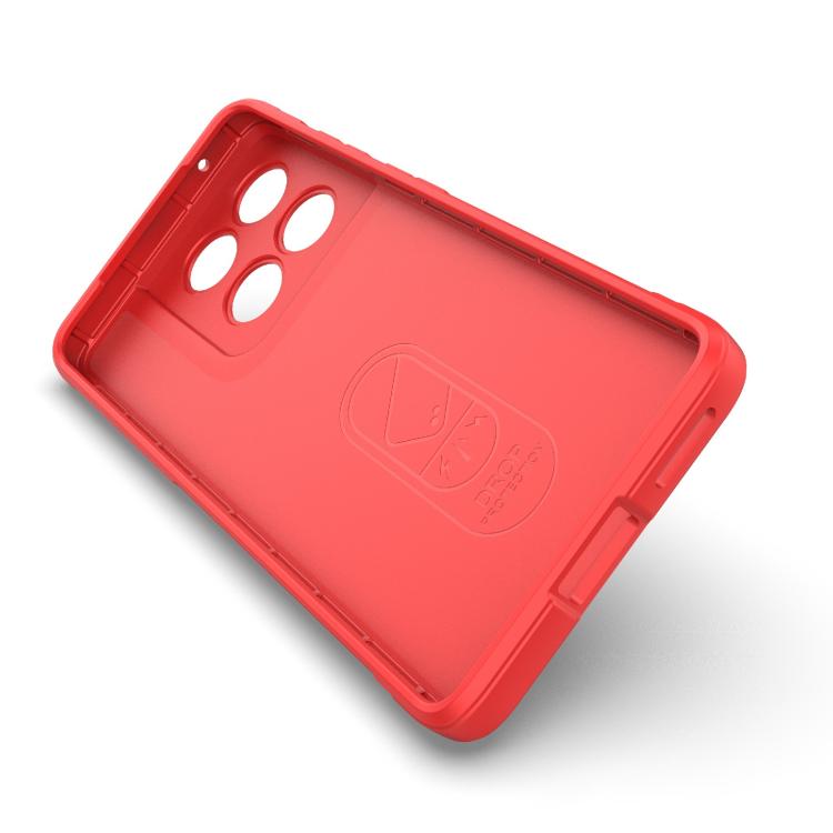For Motorola Edge 60 Fusion 5G Global Magic Shield TPU + Flannel Phone Case(Red) - free shipping - PMC TechLife - Order now!