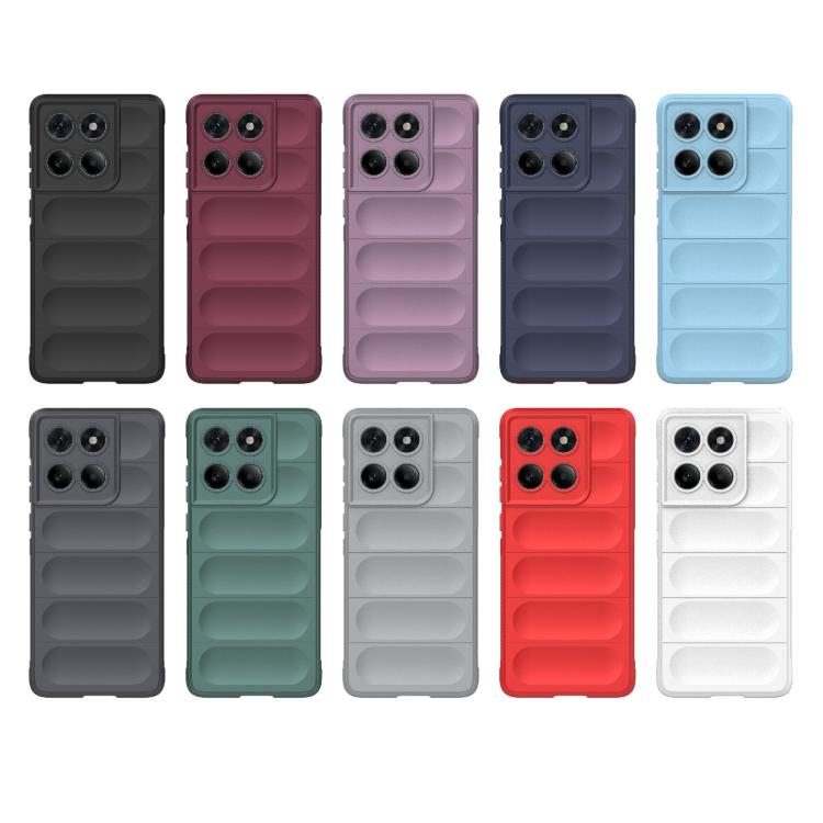 For Motorola Edge 60 Fusion 5G Global Magic Shield TPU + Flannel Phone Case(Red) - free shipping - PMC TechLife - Order now!