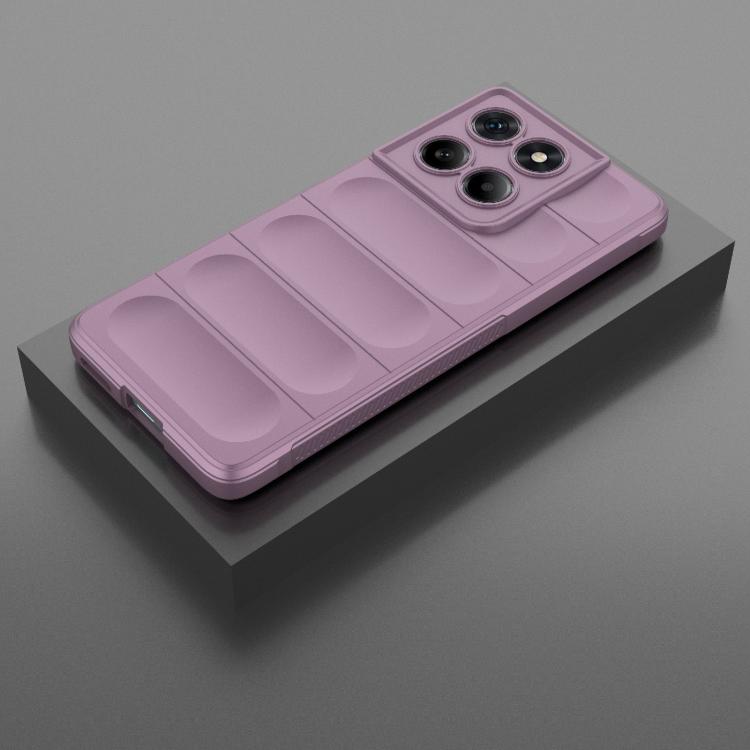 For Motorola Edge 60 Fusion 5G Global Magic Shield TPU + Flannel Phone Case(Purple) - free shipping - PMC TechLife - Order now!
