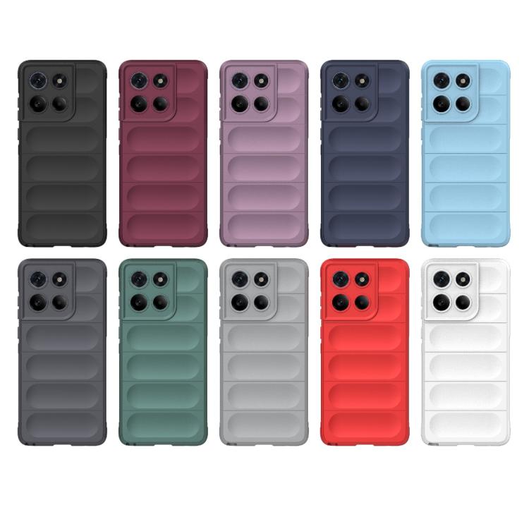 For Motorola Edge 60 Stylus 5G Global Magic Shield TPU + Flannel Phone Case(Dark Blue) - free shipping - PMC TechLife - Order now!
