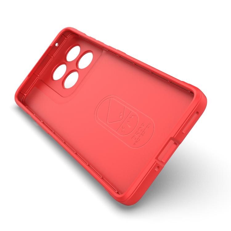 For Motorola Edge 60 Pro 5G Magic Shield TPU + Flannel Phone Case(Wine Red) - free shipping - PMC TechLife - Order now!