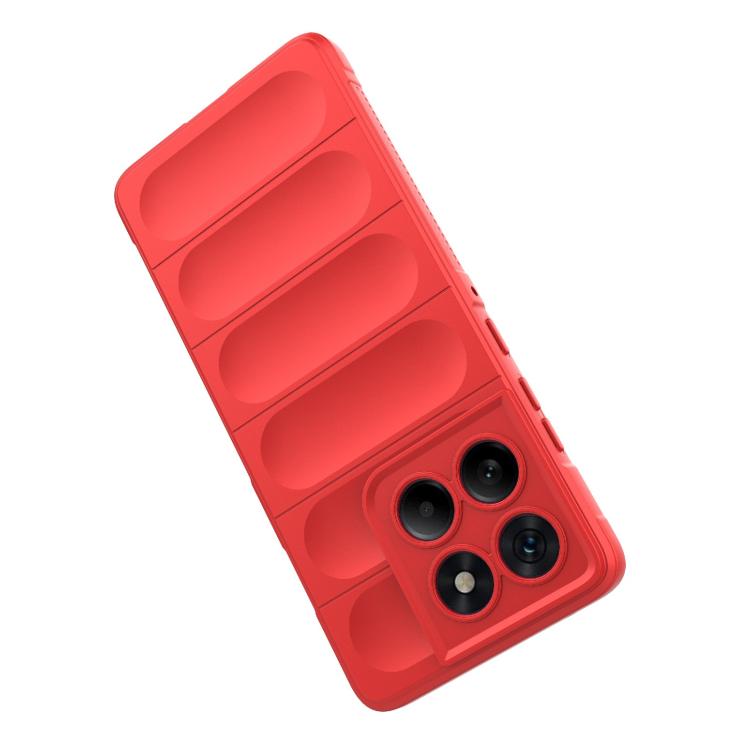 For Motorola Edge 60 Pro 5G Magic Shield TPU + Flannel Phone Case(Wine Red) - free shipping - PMC TechLife - Order now!