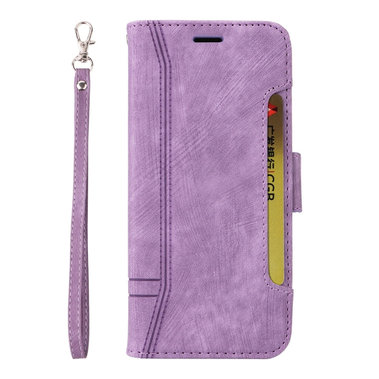 For OPPO Reno11 5G Global BETOPNICE Dual-side Buckle Leather Phone Case(Purple) - OPPO Cases by BETOPNICE | Online Shopping South Africa | PMC Jewellery | Buy Now Pay Later Mobicred