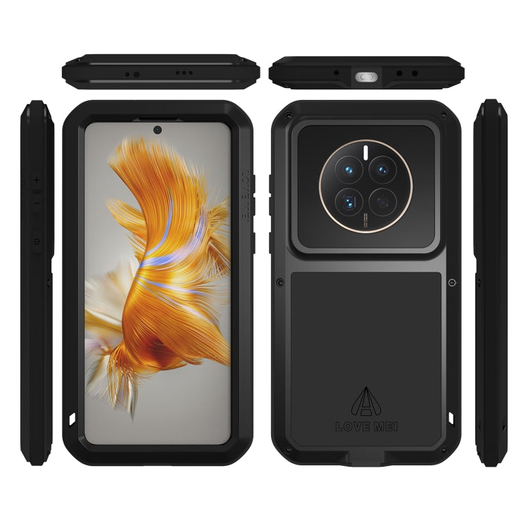 For Huawei Mate 50 LOVE MEI POWERFUL Metal Shockproof Life Waterproof Dustproof Phone Case(Army Green) - free shipping - PMC TechLife - Order now!