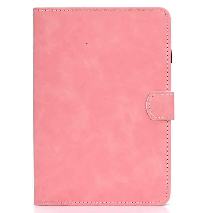 For Amazon Fire Max 11 2023 Cowhide Texture Smart Leather Tablet Case(Pink) - Amazon by PMC TechLife | Online Shopping South Africa | PMC TechLife | Buy Now Pay Later Mobicred