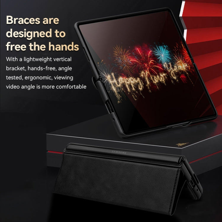 For Honor Magic Vs SULADA All-inclusive Magnetic Snap Flip Leather Phone Case(Green) - free shipping - PMC TechLife - Order now!