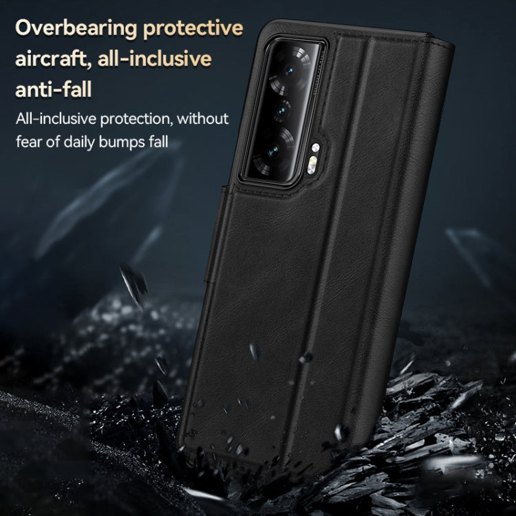 For Honor Magic V SULADA All-inclusive Magnetic Snap Flip Leather Phone Case(Green) - free shipping - PMC TechLife - Order now!