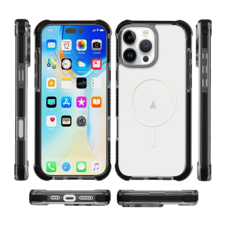 For iPhone 16e Acrylic Magsafe Magnetic Shockproof Phone Case(Transparent) - iPhone 16e Cases by PMC TechLife | Online Shopping South Africa | PMC TechLife | Buy Now Pay Later Mobicred