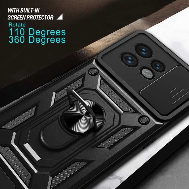 For Motorola Edge 40 Pro Sliding Camera Cover Design TPU+PC Phone Case(Gold) - free shipping - PMC TechLife - Order now!