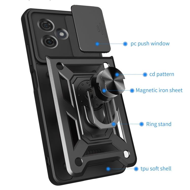 For Motorola Moto G54 5G EU Sliding Camera Cover Design TPU+PC Phone Case(Mint Green) - free shipping - PMC TechLife - Order now!
