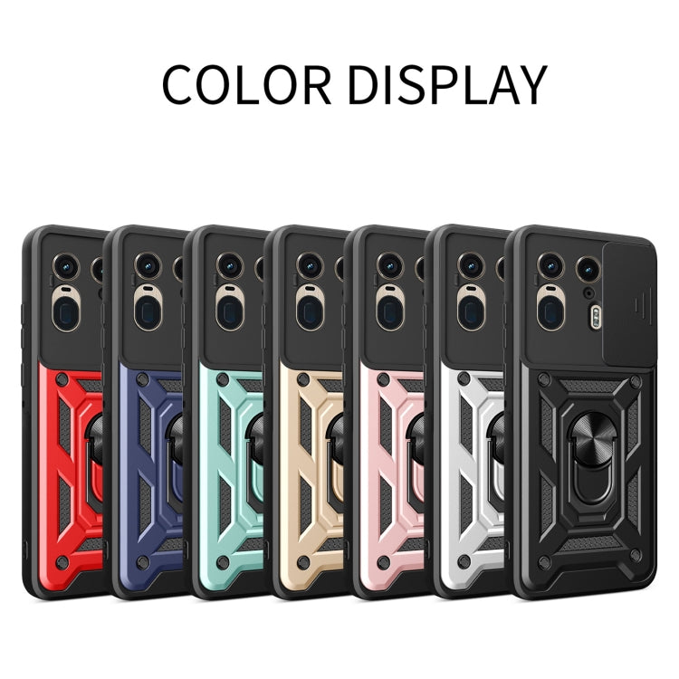 For Motorola Edge 50 Ultra Sliding Camera Cover Design TPU+PC Phone Case(Black) - free shipping - PMC TechLife - Order now!