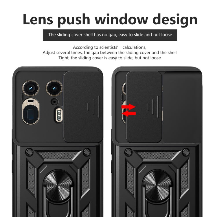 For Motorola Edge 50 Ultra Sliding Camera Cover Design TPU+PC Phone Case(Gold) - free shipping - PMC TechLife - Order now!
